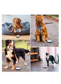 SYOSI Pet Training Bells, 2 Pack Dogs Bell for Door Potty Training and to Ring to Go Outside Communication Device Dog AgilityTraining Equipment Interactive Toys (White)  - Image 5