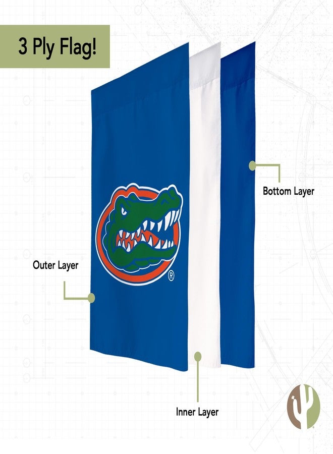 Desert Cactus University of Florida UF Garden Flag - 19 x 12 inch Florida Gators Banner, For Outdoor Display and Events (Design D) - Image 3