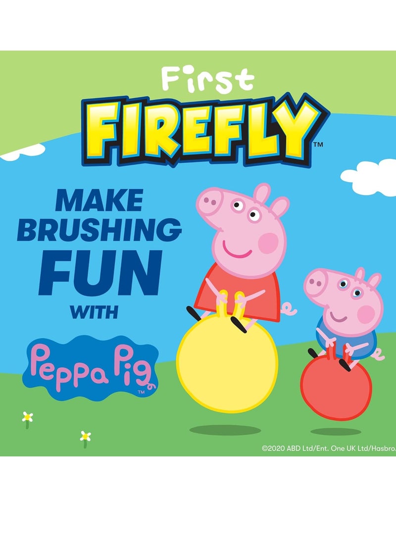 Firefly First Firefly Peppa Pig Light Up Timer Toothbrush with Extra Soft Bristles, 1 Count - Image 3