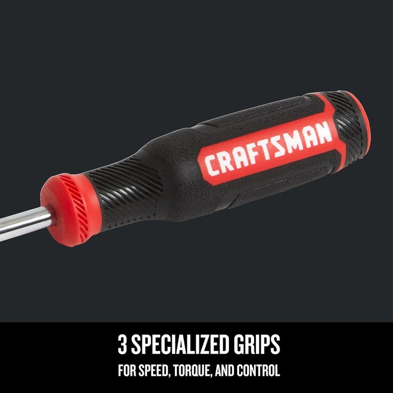 CRAFTSMAN Screwdriver Slotted BiMaterial 516 X 6 Inch CMHT65063N - Image 5