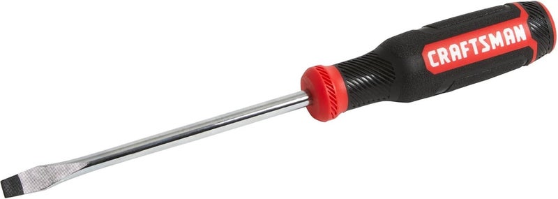 CRAFTSMAN Screwdriver Slotted BiMaterial 516 X 6 Inch CMHT65063N - Image 1