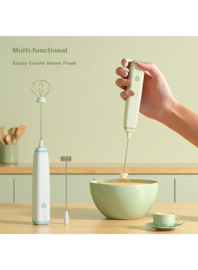 Cookss Electric Wireless Milk Frother Whisk Coffee Milk Frother Stirrer Cream Whisk Baking Baby Food Auxiliary Tool - Image 3