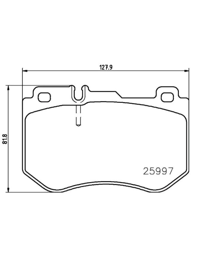 Brembo Brake Pad - BREMBO  -  P 50 123 - Image 1