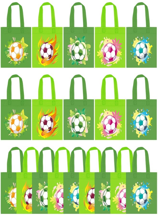 BANBALLON بانبالون - 20 قطعة من أكياس هدايا حفلات كرة القدم - أكياس هدايا غير منسوجة لكرة القدم - أكياس هدايا للأطفال - حفلات أعياد الميلاد - حفلات ذات طابع رياضي - حفلات استقبال المولود - أكياس هدايا كأس العالم (كرة القدم) - Image 1