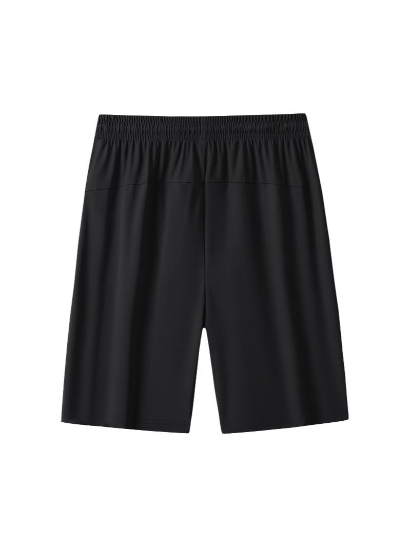 Summer Ice Silk Shorts Youth Five-Point Pants Men'S Summer Trendy Sports Pants Men'S Breathable Loose Thin Casual Shorts - Image 4
