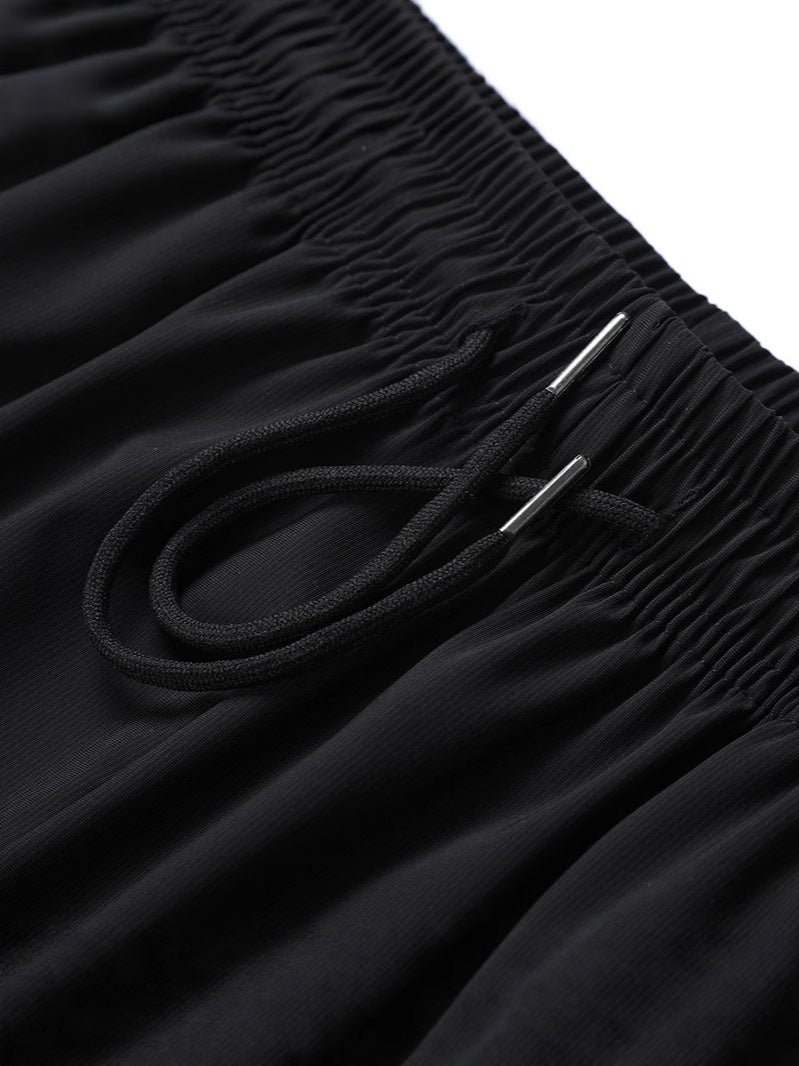 Summer Ice Silk Shorts Youth Five-Point Pants Men'S Summer Trendy Sports Pants Men'S Breathable Loose Thin Casual Shorts - Image 5