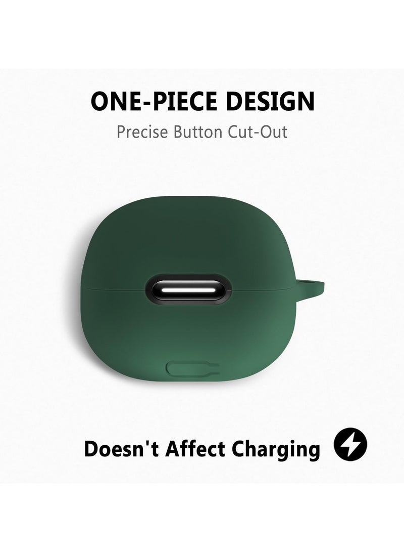 Compatible with Anker Soundcore Liberty 4 NC Case Cover Soft Silicone Shockproof Protective Case Skin for Wireless Earbuds (Green) - Image 3