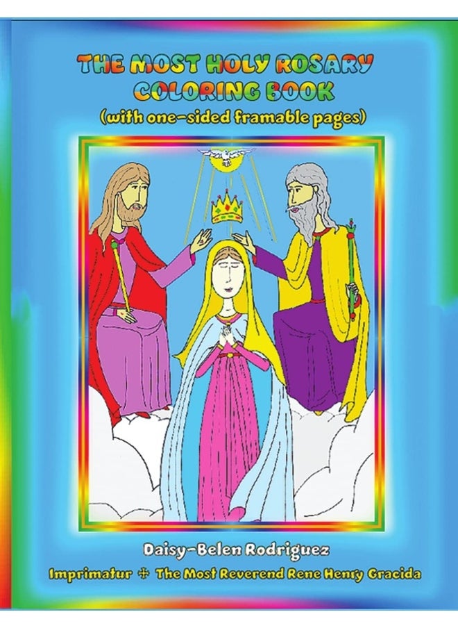 The Holy Rosary Coloring Book  - Image 1