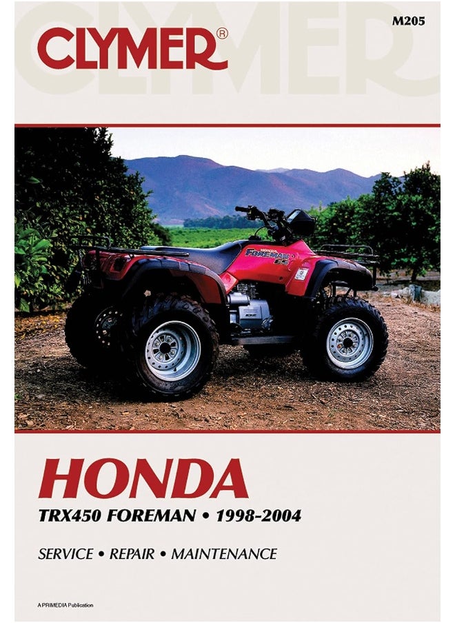 Honda TRX450 Foreman Series ATV (1998-2004) Service Repair Manual  - Image 1