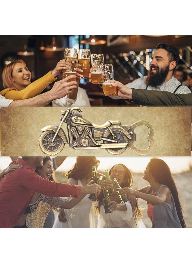 Vintage Motorcycle Bottle Opener Gifts for Men, Unique Gift Birthday Present for Men Dad - Image 3