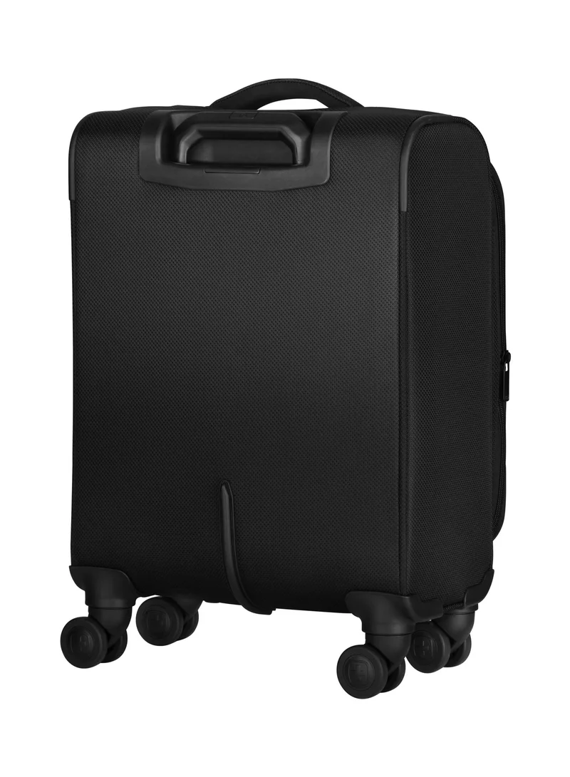 Wenger Vibrave 46cm Softcase 4 Double Wheel Expandable Cabin Luggage Trolley Anthra - 612552