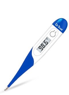 Dr Trust (USA) Waterproof Flexible Tip Digital Thermometer (White) 604