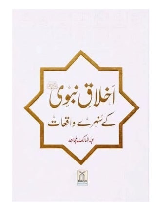 أخلاق نبوي كي سنهري وقيات | سيرة طيبة كه سنهري وقيات | نبوي زنداجي كي روشان بهلو | رحمة العلم كي ديلشاسب وقيات - pzsku/Z06C8F70ABB3261B72DACZ/45/_/1730882183/ca5e02fa-5cc2-4282-89c4-13f228848a47