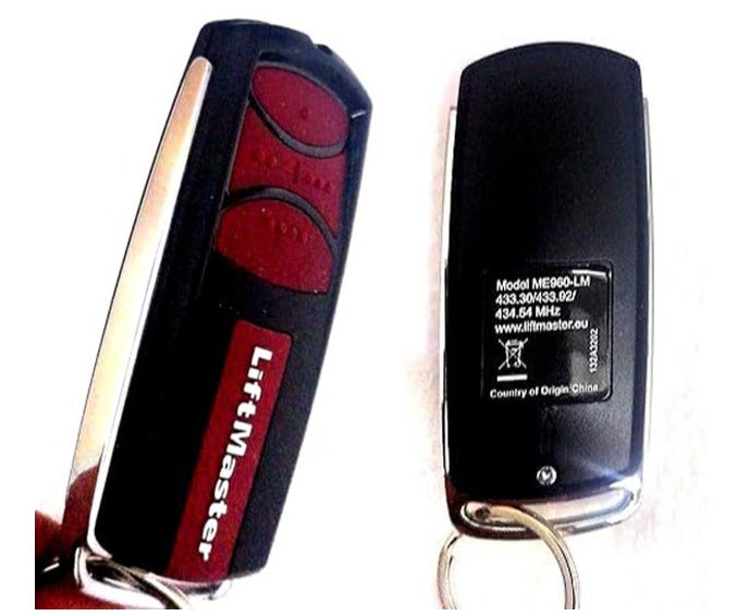 ليفت ماستر ريموت باب كراج بديل متوافق مع LiftMaster وChamberlain بتردد 433MHz – مدى قوي وبرمجة سهلة – Remote Garage Door Opener Replacement - Image 1