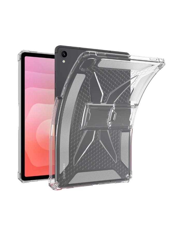 general Clear Case for Samsung Galaxy Tab S11 11 inch 2025 Tablet Case with Pencil Holder 【Airbag Protection】 Transparent Flexible Soft TPU Anti-Drop Shockproof Cover with Stand - Image 2