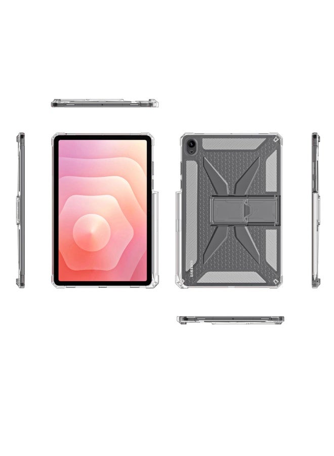 general Clear Case for Samsung Galaxy Tab S11 11 inch 2025 Tablet Case with Pencil Holder 【Airbag Protection】 Transparent Flexible Soft TPU Anti-Drop Shockproof Cover with Stand - Image 3