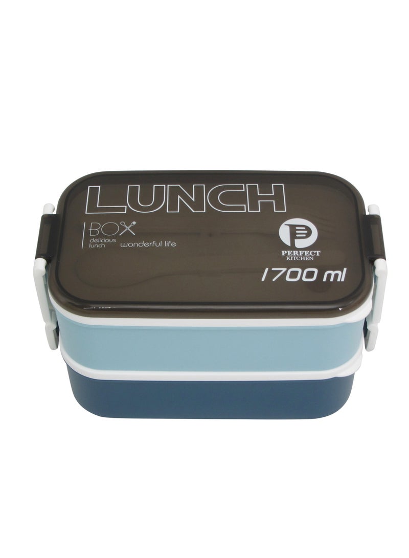 بيرفكت كيتشن علبة غداء 1700 مل- أزرق - Image 1