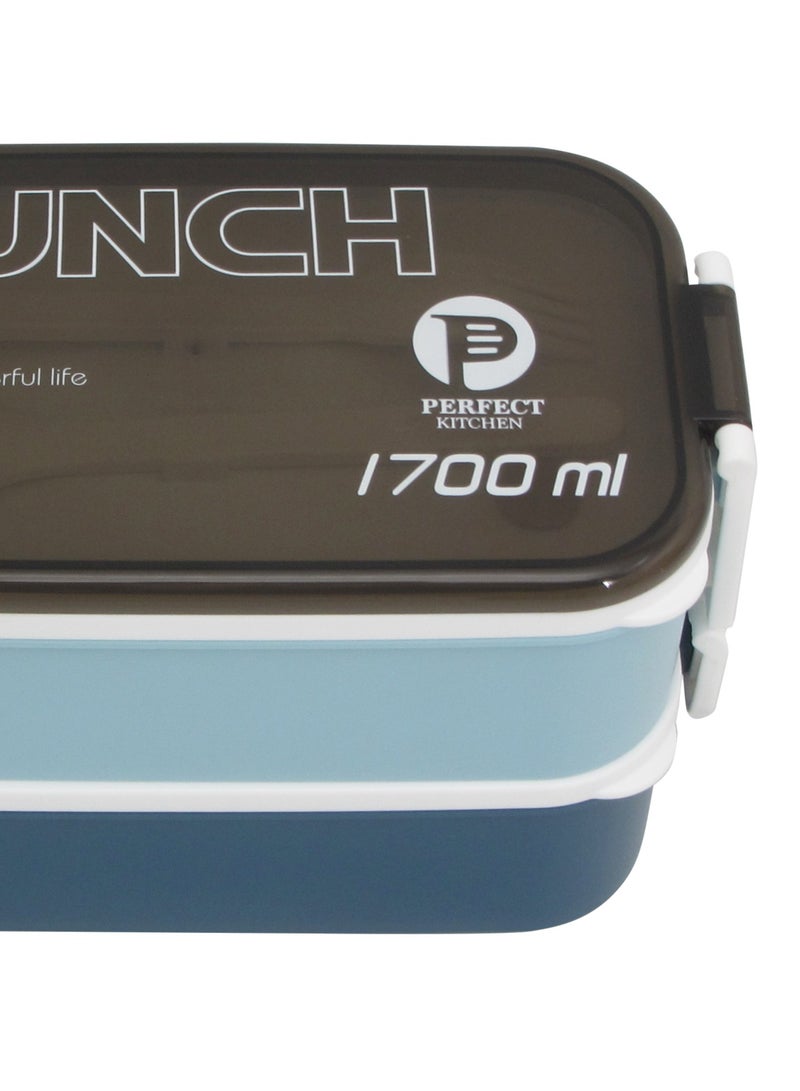 بيرفكت كيتشن علبة غداء 1700 مل- أزرق - Image 3