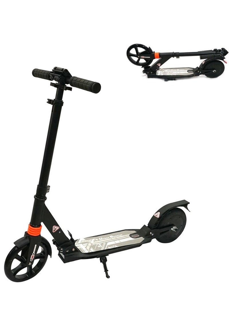 كروني سكوتر كهربائي للأطفال C2، قابل للطي، مصنوع من الألومنيوم، بقوة 250 واط و4 أمبير/ساعة، أقصى سرعة 15 كم/ساعة، مسافة 6-10 كم. سكوتر كهربائي C2 للأطفال، خفيف الوزن وقابل للطي، بمحرك 250 واط، بطارية 24 فولت، فرامل قدم آمنة ونظام تعليق مزدوج، بهيكل من الألومنيوم للأطفال من سن 6 إلى 12 عامًا، سكوتر كهربائي محمول للمبتدئين، سهل الطي للأنشطة الخارجية، سكوتر كهربائي للأطفال مزود بفرامل خلفية، سكوتر تنقل للمبتدئين، لوح تزلج كهربائي منخفض السرعة للأطفال، سكوتر كهربائي حضري صغير للرحلات المدرسية، سكوتر كهربائي للمراهقين، سكوتر صغير بدون فرشاة للأولاد والبنات. - Image 1