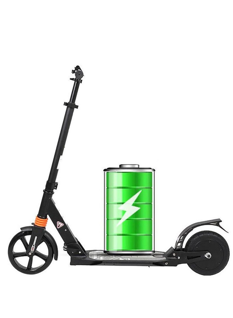 كروني سكوتر كهربائي للأطفال C2، قابل للطي، مصنوع من الألومنيوم، بقوة 250 واط و4 أمبير/ساعة، أقصى سرعة 15 كم/ساعة، مسافة 6-10 كم. سكوتر كهربائي C2 للأطفال، خفيف الوزن وقابل للطي، بمحرك 250 واط، بطارية 24 فولت، فرامل قدم آمنة ونظام تعليق مزدوج، بهيكل من الألومنيوم للأطفال من سن 6 إلى 12 عامًا، سكوتر كهربائي محمول للمبتدئين، سهل الطي للأنشطة الخارجية، سكوتر كهربائي للأطفال مزود بفرامل خلفية، سكوتر تنقل للمبتدئين، لوح تزلج كهربائي منخفض السرعة للأطفال، سكوتر كهربائي حضري صغير للرحلات المدرسية، سكوتر كهربائي للمراهقين، سكوتر صغير بدون فرشاة للأولاد والبنات. - Image 2