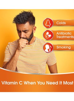 Redoxon 2 Pack of Redoxon Original Vitamin C Effervescent Tablets Orange Essential Immunity Support (1g/1000mg)  - Image 4