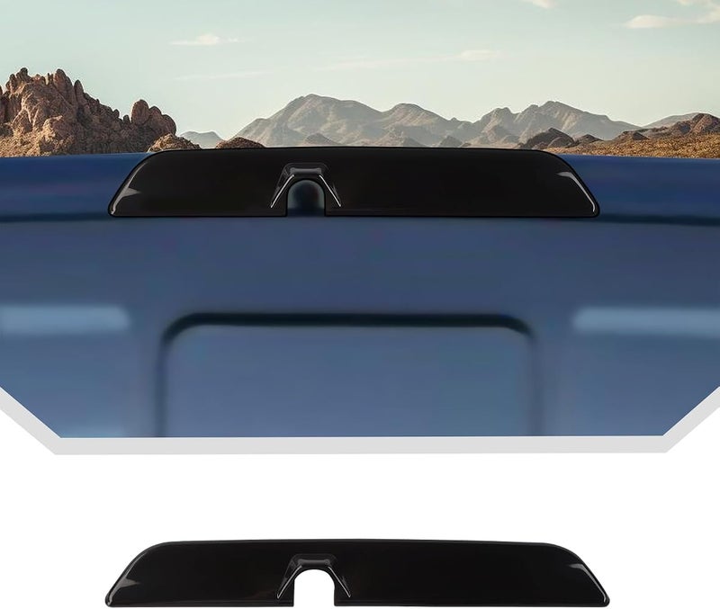 JeCar Smoked Third Brake Light Cover Trim Guard for 2021+ Ford F150 Raptor - Image 1