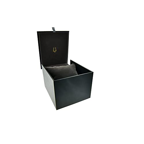 Bulova ساعة بولوفا للرجال بتفاصيل كريستالية بلون وردي ذهبي من الفولاذ المقاوم للصدأ، بقرص على شكل وسادة مع كريستال معدني منحني، الطراز: 98B324 - Image 4