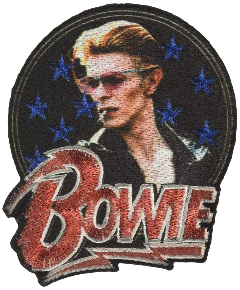 C&D Visionary David Bowie Stars Glitter Patch Iron-On Patches (P-4603-G), 1 Count (Pack of 1) - Image 5
