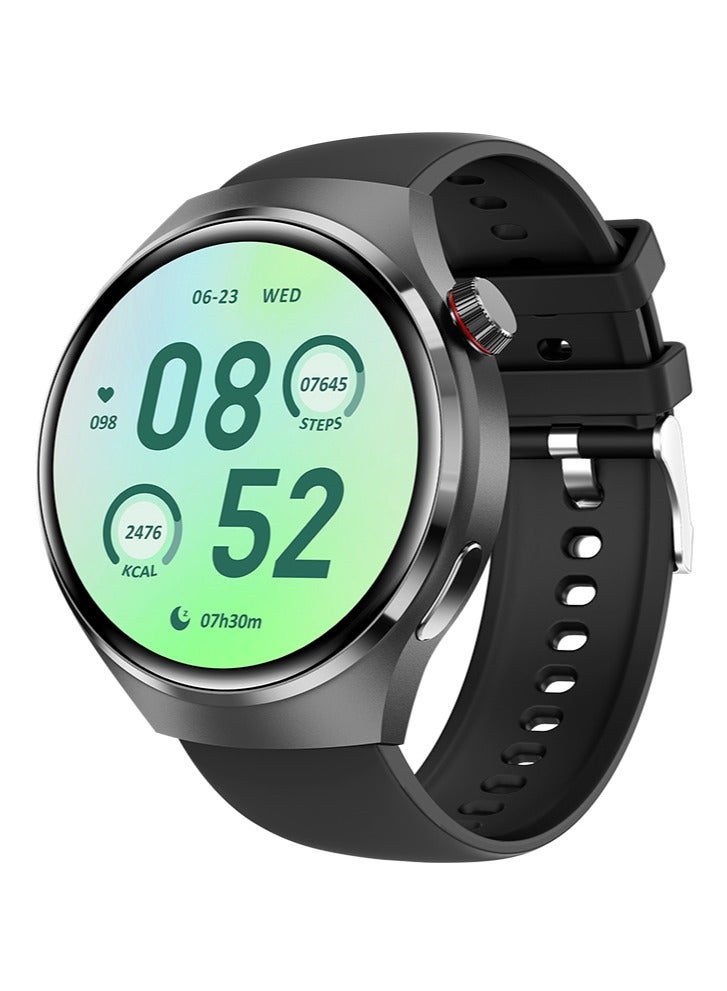 RollsTimi  Men's Smart Multi-Function Watch Bluetooth Call Voice Assistant IP68 Waterproof Health Monitoring Sports Mode Full Coverage - Image 1