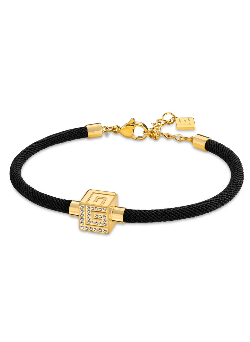 Guy Laroche Aline Black and Gold Plated Bracelet for Women