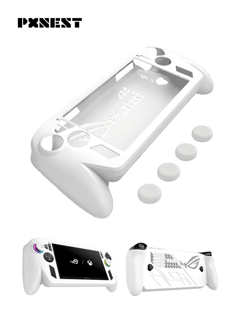 بيكسنست غطاء حماية سيليكون لجهاز ROG Ally / ROG Ally X، تصميم مانع للانزلاق مع 4 أغطية لعصا التحكم، فتحات دقيقة - Image 1