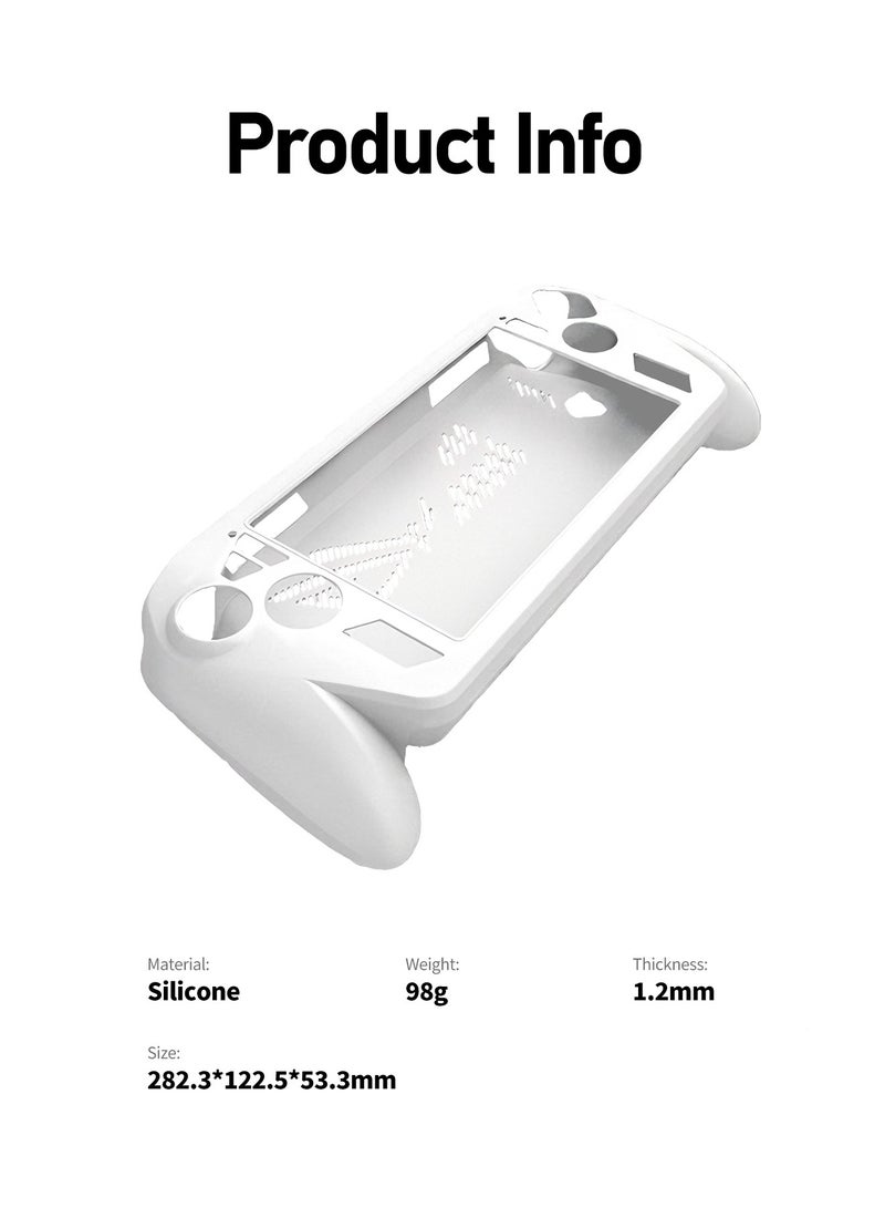 بيكسنست غطاء حماية سيليكون لجهاز ROG Ally / ROG Ally X، تصميم مانع للانزلاق مع 4 أغطية لعصا التحكم، فتحات دقيقة - Image 5
