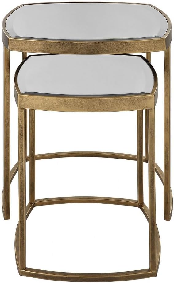 Uttermost Vista  Nesting Table Set of 22375 Inches Tall and 1975 Inches Wide - Image 2