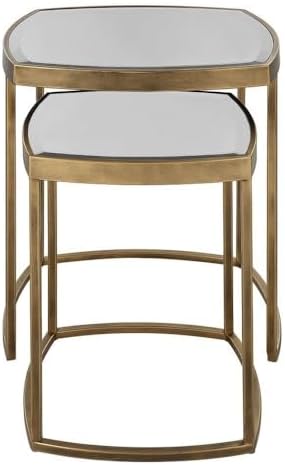 Uttermost Vista  Nesting Table Set of 22375 Inches Tall and 1975 Inches Wide - Image 3