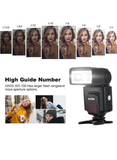 Godox TT520II Camera Flash Universal On-Camera Flash Electronic Speedlite Wireless Transmission for Canon Nikon Panasonic Olympus Pentax DSLR Camera  - Image 2