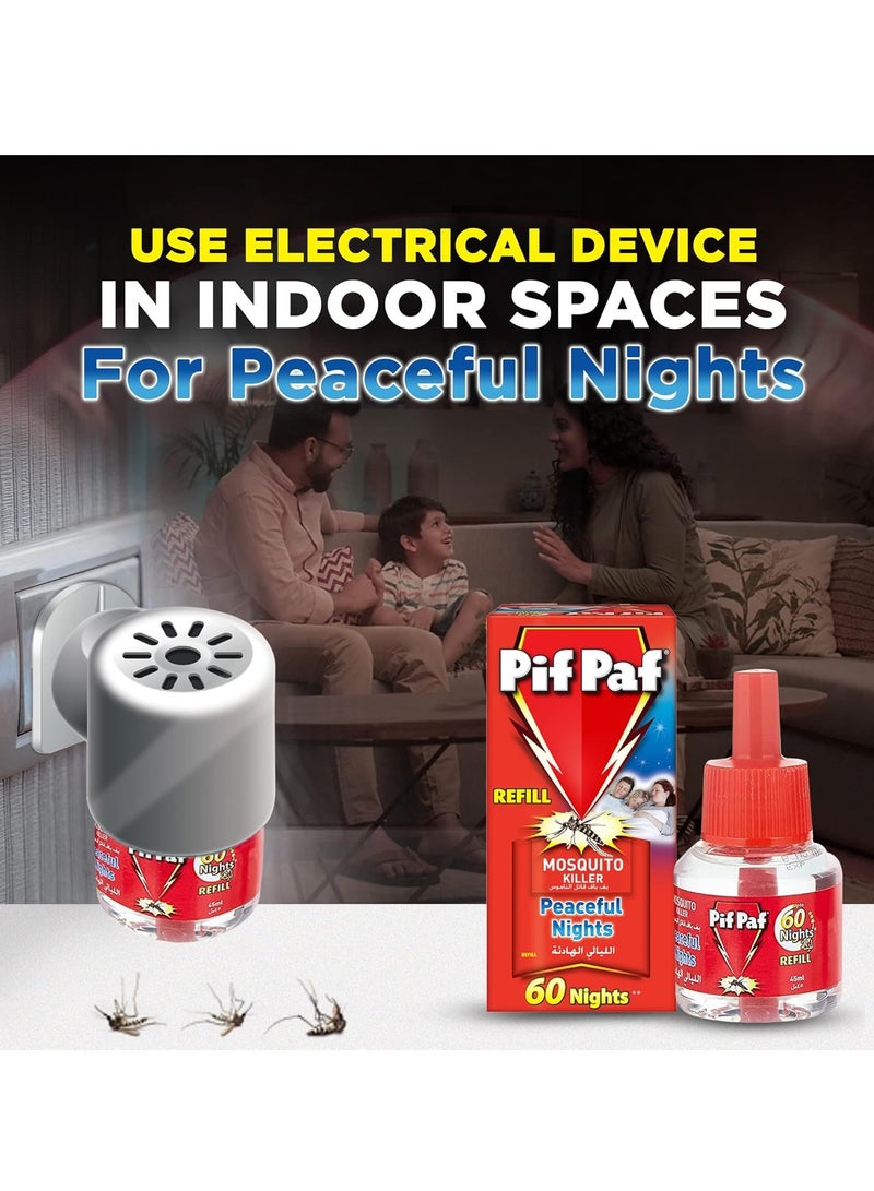 Pif Paf PowerGard Electronic Scented Insect Killer with 30 Nighttime Tablets - Image 4