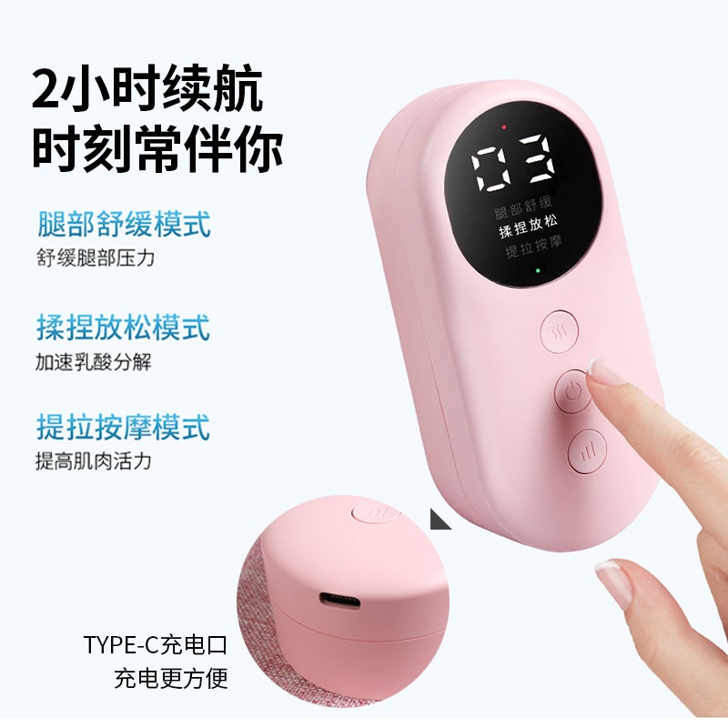 Leg Massager Multifunctional Constant Temperature Compress Leg Beauty Instrument Air Wave Electric Air Pressure Dredge Instrument Calf Massager - Image 4