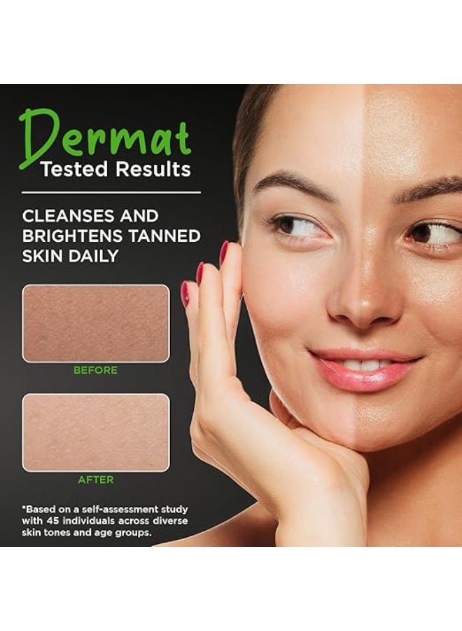Orgatre Detan Face Wash for Tan Removal & Skin brightening | Bamboo Charcoal | Kojic Acid 100ml - Image 3