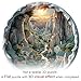 Jollitot Wooden Puzzles Adults 3D Cave Forest Puzzle 300 Pieces Unique Animal Shaped Wood Challenging Jigsaw Puzzles Gifts for Adults 134x133in - Image 4