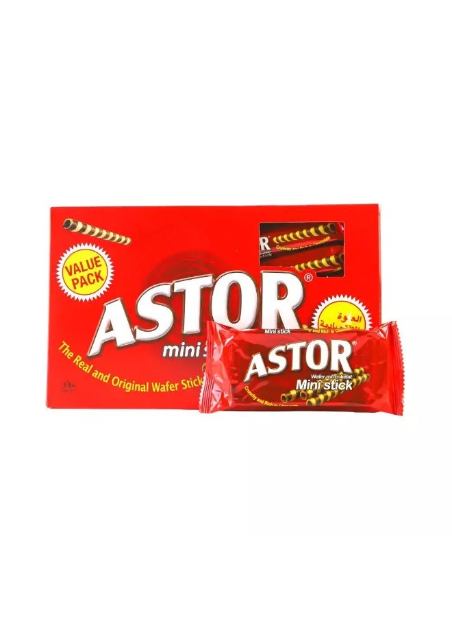 Astor Mini Wafer Chocolate sticks- 14X20gms - Image 2
