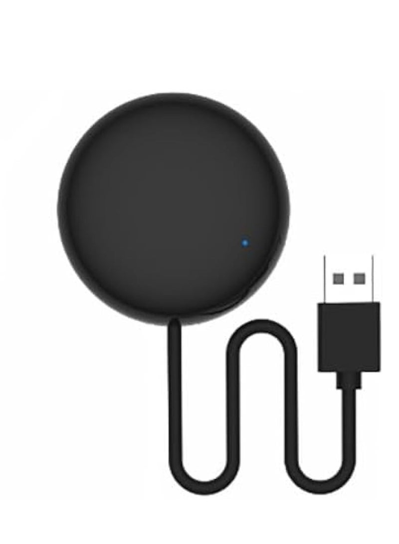 تويا جهاز تحكم عن بعد من تويا s18 واي فاي ذكي لاتمتة المنزل وتكييف الهواء والتلفزيون يعمل مع امازون اليكسا وجوجل هوم صغير عالمي بالاشعة تحت الحمراء متعدد الألوان