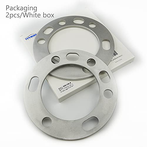 WHEEL CONNECT Light Truck Wheel Spacer,6mm Thickness(1/4inch),Fit Bolt Pattern 5X139.7, 6X139.7, Cast Aluminum, Pack of 2. - Image 4