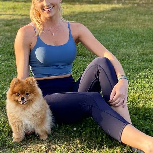 NEW YOUNG 3 Pack Capri Leggings for Women with Pockets-High Waisted Tummy Control Workout Gym Yoga Pants - Image 4