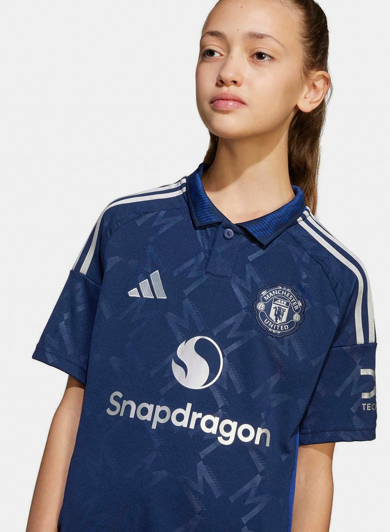 Adidas Manchester United 2024/2025 Away Jersey Kids - Image 4