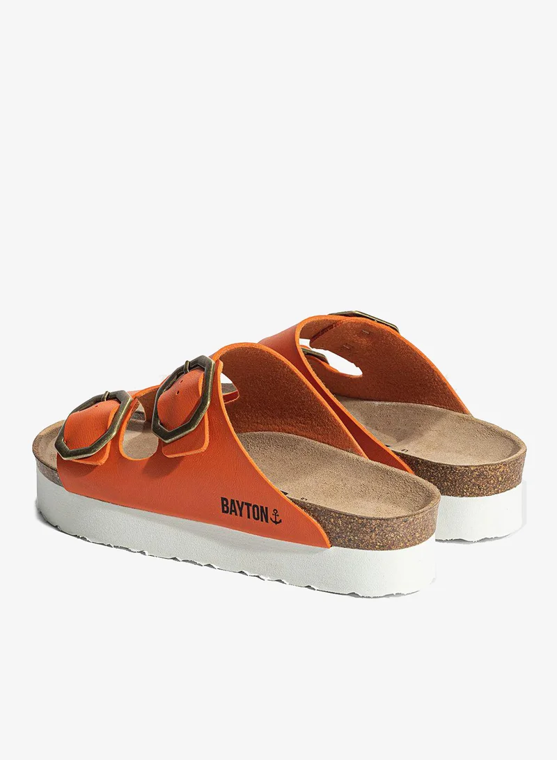 Bayton  Japet Double Strap Platform Sandals for Women | Best Price UAE