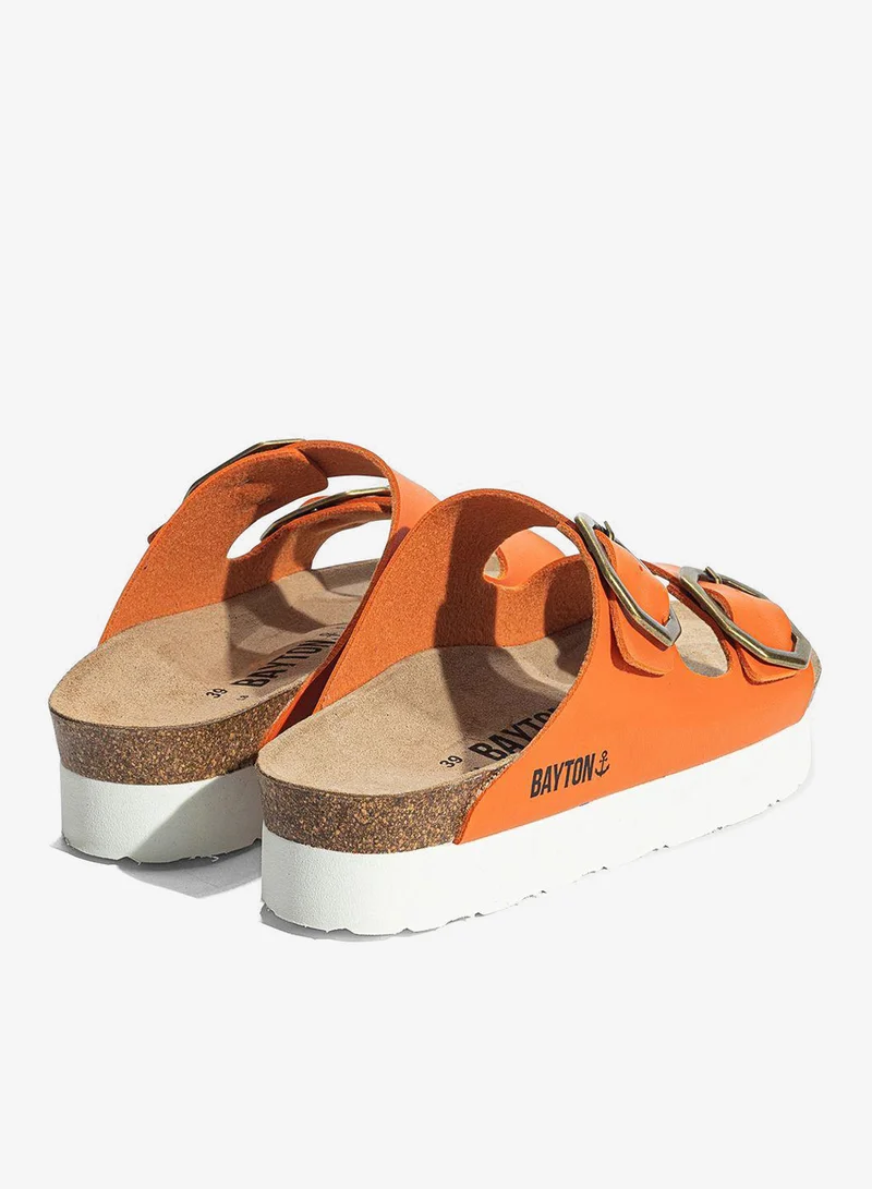 Bayton  Japet Double Strap Platform Sandals for Women | Best Price UAE