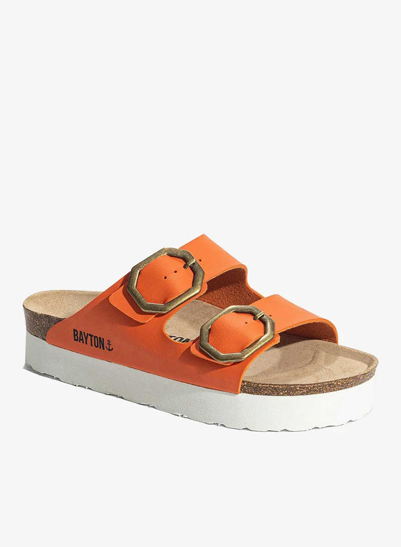 Bayton  Japet Double Strap Platform Sandals for Women | Best Price UAE