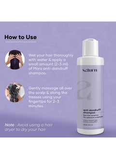 Saturn by GHC Hair Growth Combo For Biotin Hair Gummies -30 Gummies | Anti-Dandruff Shampoo 200Ml For Stronger, Shinier Hair & Nails | Hair Gummies For Women | Dandruff Relief And Hair Nourishment|  - Image 3
