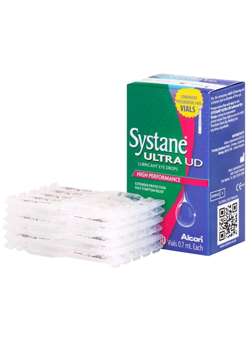 Systane Ultra Ud Lubricant Eye Drops 0.7 Ml 30'S - Image 2