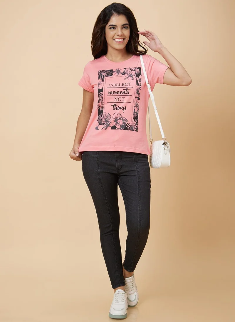 جلو باص جينز نسائي أسود سكيني فيت قابل للتمدد من جلوبس